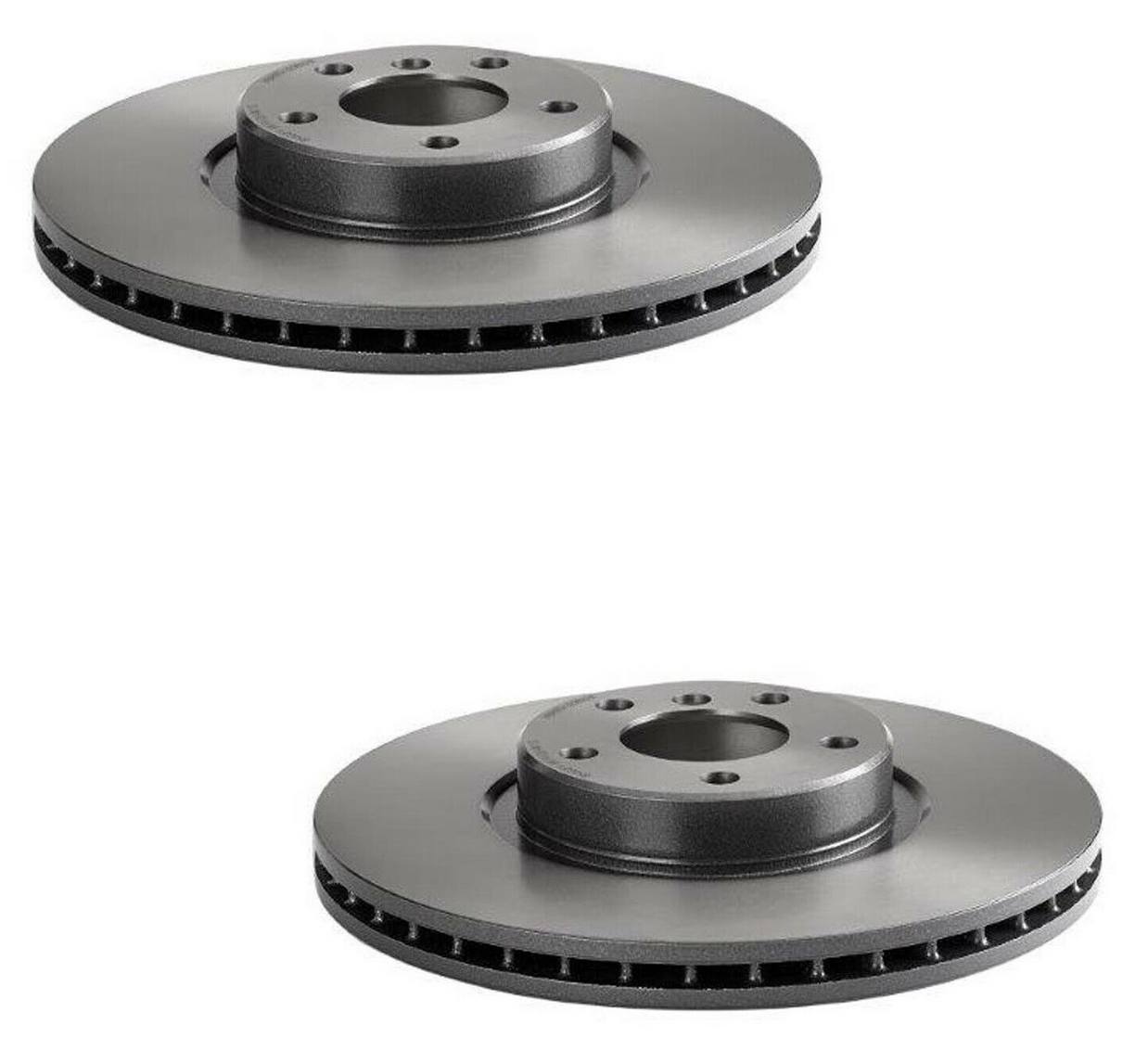 Brembo Brake Pads and Rotors Kit - Front and Rear (348mm/345mm) (Low-Met)